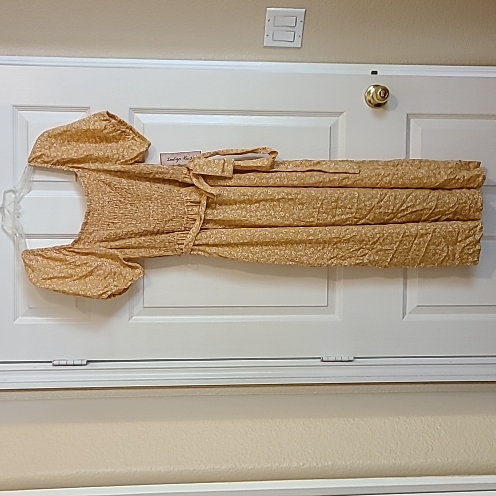 NWT Indigo Rose Bohemian Maxi Dress